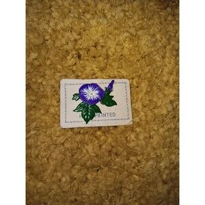 Vintage Hand Painted Celluloid Flower  Scatter Pin  Japan